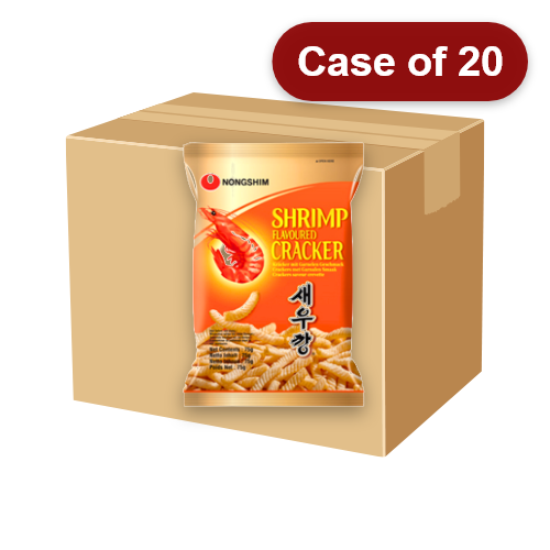 Load image into Gallery viewer, Nong Shim Shrimp Flavoured Crackers-農心蝦條-75g-SNACNS102-20