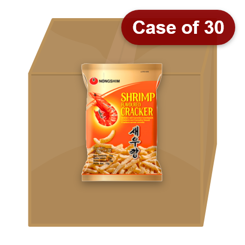 Load image into Gallery viewer, Nong Shim Shrimp Flavoured Crackers-農心蝦條-75g-SNACNS102-30