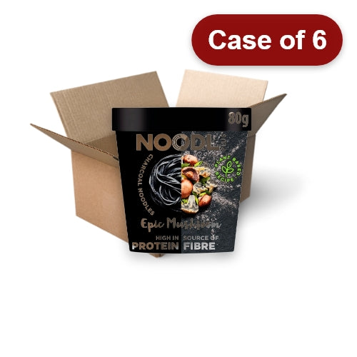 Load image into Gallery viewer, Noodl Plus Charcoal Noodles with Epic Mushrooms-麵+蘑菇味竹炭杯麥麵-80g-INNP103-6