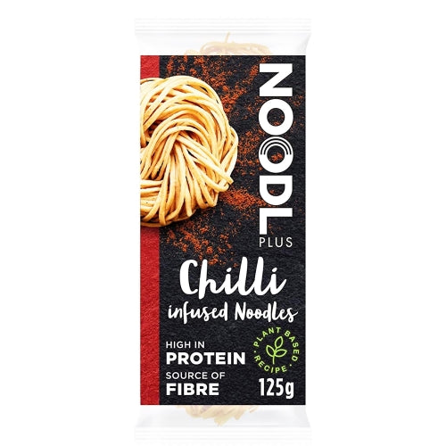 갤러리 뷰어에 이미지 로드, Noodl Plus Chilli Infused Wheat Noodles-麵+辣椒麥麵-125g-DNOONP103