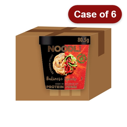 Load image into Gallery viewer, Noodl Plus Chilli Noodles with Balinese Spices-麵+巴厘島香料味辣椒杯麥麵-80g-INNP102-6