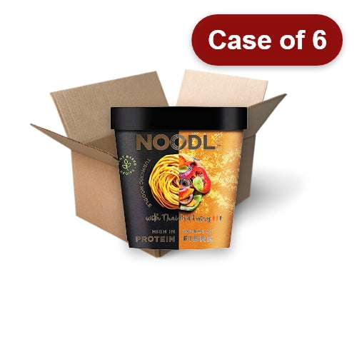 Load image into Gallery viewer, Noodl Plus Tumeric Noodles with Thai Red Curry-麵+泰紅咖喱味黃姜杯麥麵-80g-INNP104-6