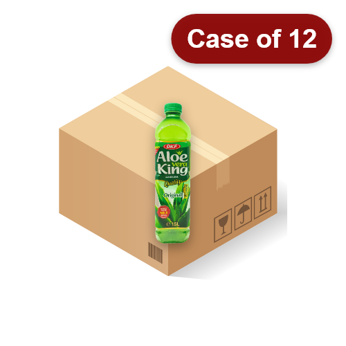Load image into Gallery viewer, OKF Aloe Vera Drink-蘆薈王庫拉索蘆薈汁-原味含果粒-1_5ltrs-DRIOKF103-12