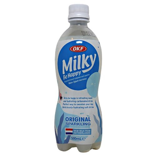 Load image into Gallery viewer, OKF Milky Sparkling-庫拉索牛奶蘇打碳酸飲料-原味-500ml-DRIOKF118