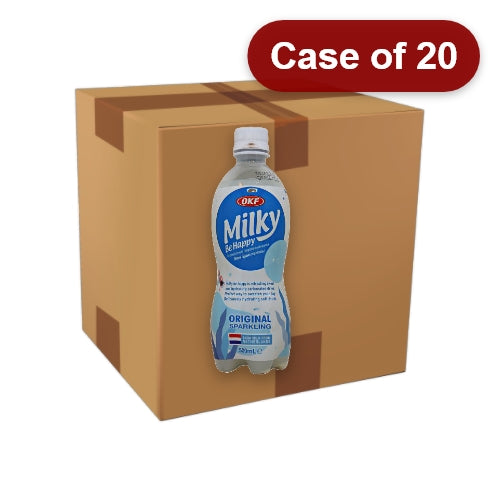 Load image into Gallery viewer, OKF Milky Sparkling-庫拉索牛奶蘇打碳酸飲料-原味-500ml-DRIOKF118-20