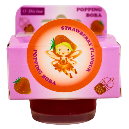 ギャラリービューアに画像を読み込む、O'Divine Popping Boba - Strawberry-O'Divine爆爆珠-草莓味-130g-TAP158