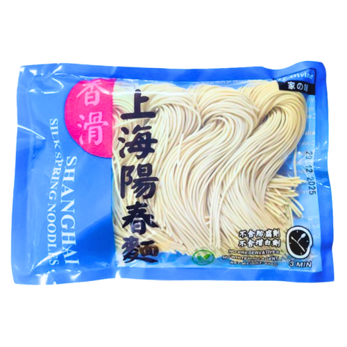 Load image into Gallery viewer, O'Divine Shanghai Silk Spring Noodles-家の味上海陽春面-400g-FNOOODI105