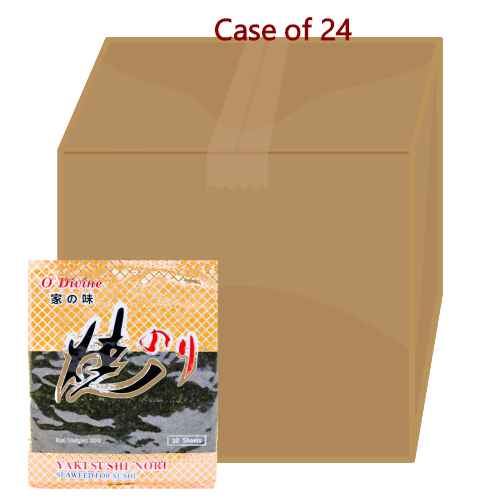 Load image into Gallery viewer, O'Divine Sushi Nori (10 sheets)-壽司紫菜10片-28g-JPN259-24