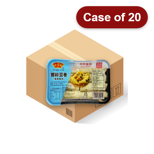 갤러리 뷰어에 이미지 로드, October Wing Seaweed Soybean Roll-十月舫海苔響鈴卷-180g-BCURD510-20