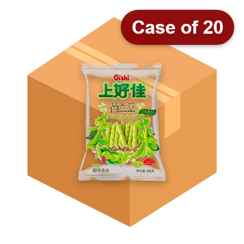 将图像加载到图库查看器中, Oishi Pea Snack-上好佳荷蘭豆-55g-SNACOS201-20