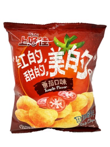 ギャラリービューアに画像を読み込む、Oishi Potato Chips - Tomato-上好佳薯片 - 番茄口味-50g-SNACOS206