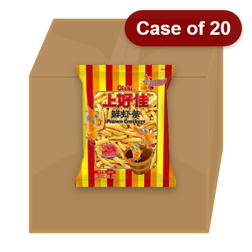 Load image into Gallery viewer, Oishi Prawn Crackers-上好佳鮮蝦條-40g-SNACOS207-20