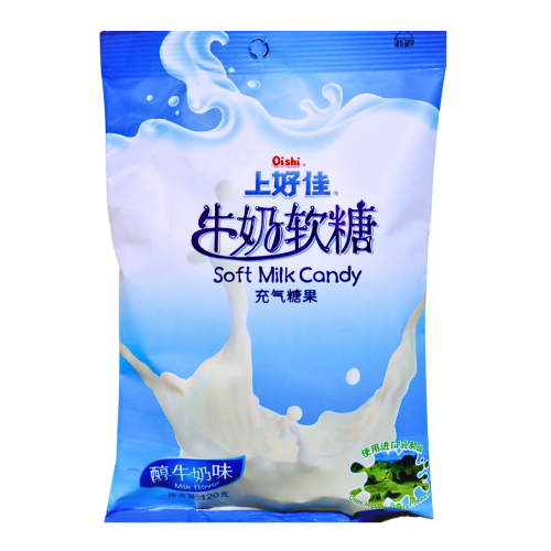 將圖片載入到圖庫檢視器中, Oishi Soft Candy - Milk-上好佳牛奶軟糖-120g-CANOS101