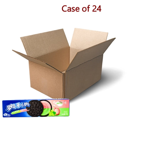 갤러리 뷰어에 이미지 로드, Oreo Cookies - Grape & Peach-奧利奧餅乾-葡萄蜜桃-97g-BISOO114-24