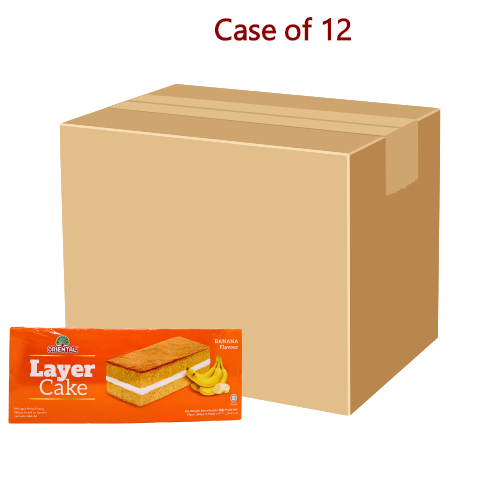 ギャラリービューアに画像を読み込む、Oriental Brand Layer Cake Banana Flavour-香蕉奶油蛋糕-16g_24-SNACOB106-12