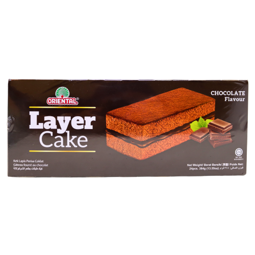 ギャラリービューアに画像を読み込む、Oriental Brand Layer Cake Chocolate Flavour-巧克力奶油蛋糕-16g_24-SNACOB104