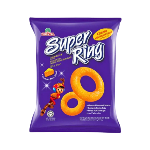ギャラリービューアに画像を読み込む、Oriental Brand Super Ring Snacks-Oriental 芝士圈-60g-SNACOB101