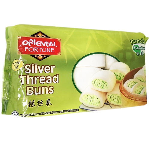 갤러리 뷰어에 이미지 로드, Oriental Fortune Silver Thread Buns - Pandan-香葉銀絲卷-360g-DIMOF102