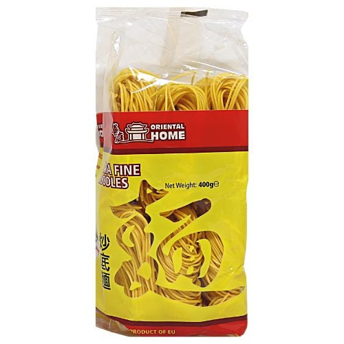 Load image into Gallery viewer, Oriental Home Extra Fine Noodle (Pre-Packed)-華庭炒底麵-400g-DNOOOH102