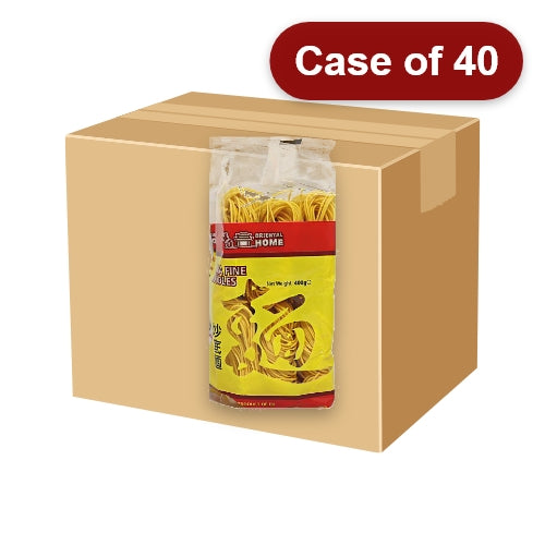 Load image into Gallery viewer, Oriental Home Extra Fine Noodle (Pre-Packed)-華庭炒底麵-400g-DNOOOH102-40