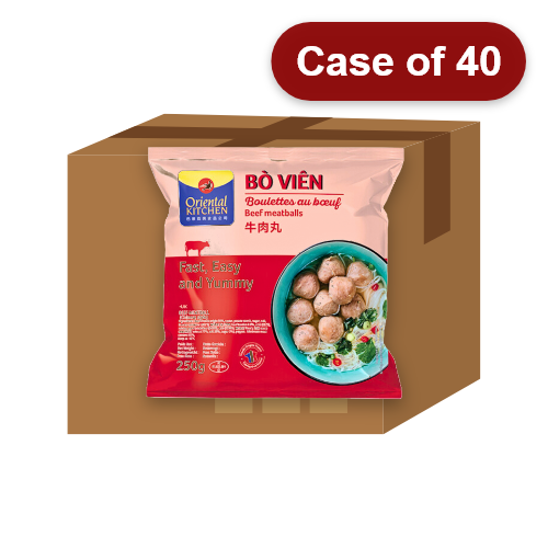 Load image into Gallery viewer, Oriental Kitchen Beef Meatballs-萬興牛肉丸-250g-FBALLOK102-40