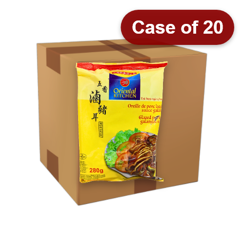 Load image into Gallery viewer, Oriental Kitchen Glazed Pork's Ear-萬興五香滷猪耳-280g-FMEATOK102-20