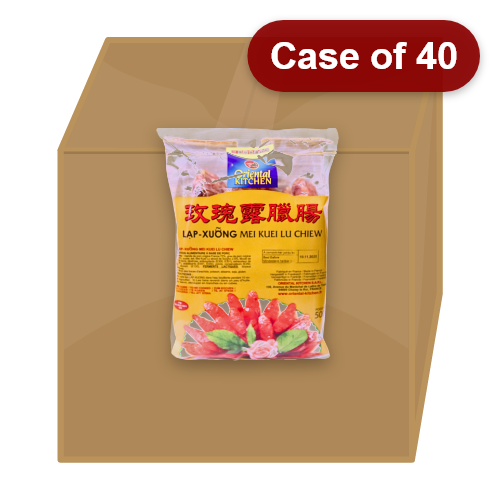 Load image into Gallery viewer, Oriental Kitchen Mei Kuei Lu Pork Sausage-萬興玫瑰露臘腸-500g-DMEATOK102-40