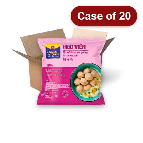 Load image into Gallery viewer, Oriental Kitchen Pork Meatballs-萬興猪肉丸-250g-FBALLOK105-20