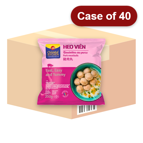 Load image into Gallery viewer, Oriental Kitchen Pork Meatballs-萬興猪肉丸-250g-FBALLOK105-40