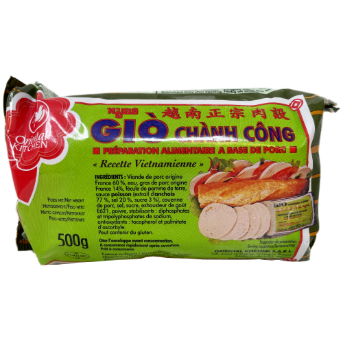 Load image into Gallery viewer, Oriental Kitchen Vietnamese Salami - Gio Chanh Cong-萬興越南正宗肉設-500g-FBALLOK104A