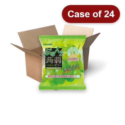ギャラリービューアに画像を読み込む、Orihiro Purun Gummy - Muscat-蒟蒻果凍-青葡萄味-127g-SNACORI103-24