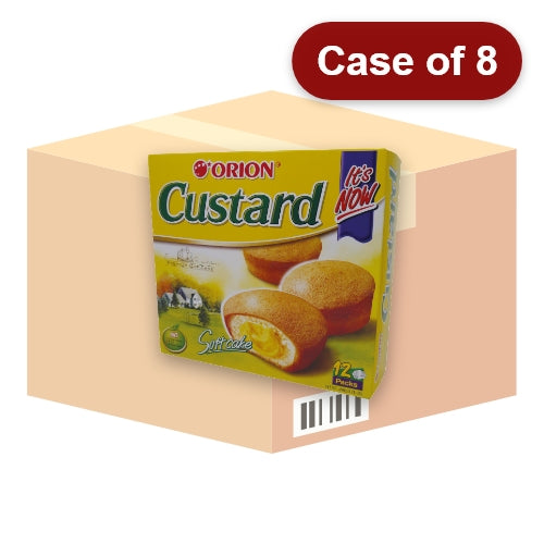 Load image into Gallery viewer, Orion Custard Soft Cake (12)-好麗友奶皇蛋糕-12_23g-SNACOR102-8