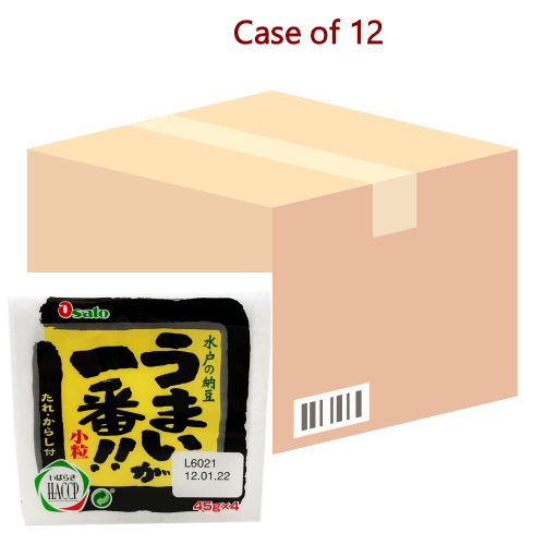 ギャラリービューアに画像を読み込む、Osato Natto Umai Ga Ichiban (Fermented Soybeans)-納豆-4_45g-JPN616-12