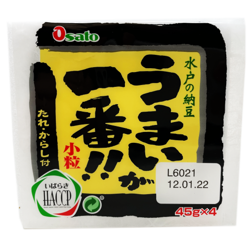 Load image into Gallery viewer, Osato Natto Umai Ga Ichiban (Fermented Soybeans)-納豆-4_45g-JPN616