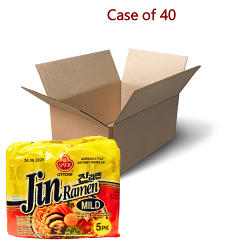 Load image into Gallery viewer, Ottogi Jin Ramyun - Mild (Multi Pack)-韓國不倒翁微辣味金拉面-5_120g-INOT102-40
