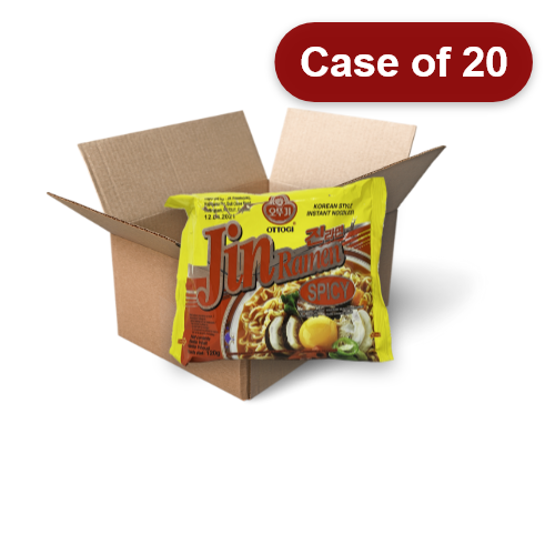 Load image into Gallery viewer, Ottogi Jin Ramyun - Spicy-韓國不倒翁辣味金拉面-120g-INOT109-20