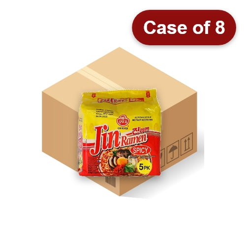 Load image into Gallery viewer, Ottogi Jin Ramyun - Spicy (Multi Pack)-韓國不倒翁辣味金拉面-5_120g-INOT101-8