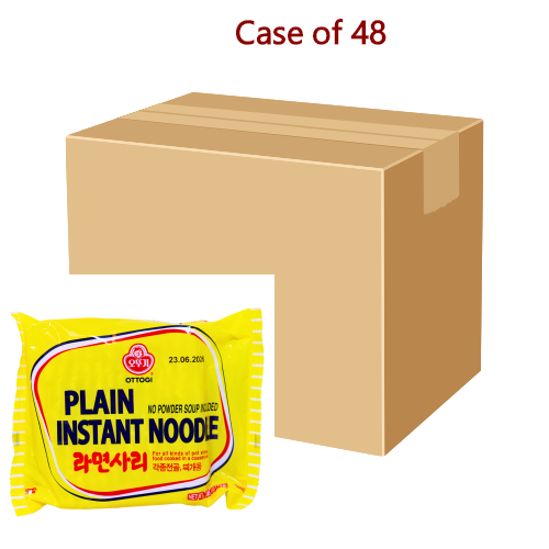 Load image into Gallery viewer, Ottogi Plain Instant Noodles-韓國不倒翁拉面(純面不含調味料包)-110g-INOT501-48
