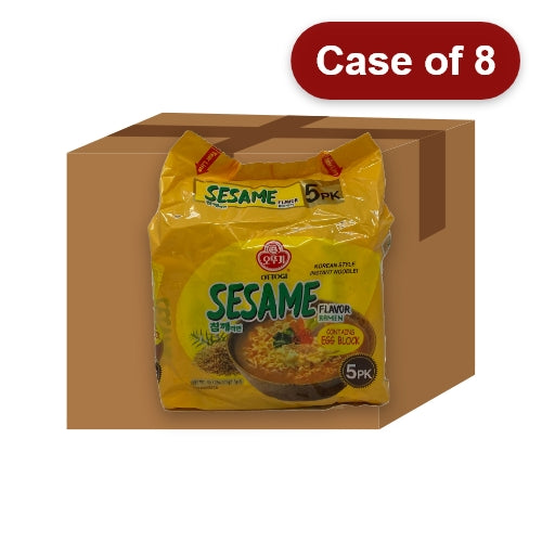 Load image into Gallery viewer, Ottogi Sesame Ramyun - Multi Pack-韓國不倒翁麻油拉面 - 5包装-5_115g-INOT108-8