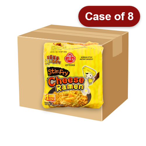 Load image into Gallery viewer, Ottogi Stir-Fry Cheese Ramen - Multi Pack-韓國不倒翁芝士撈面-4_120g-INOT112-8