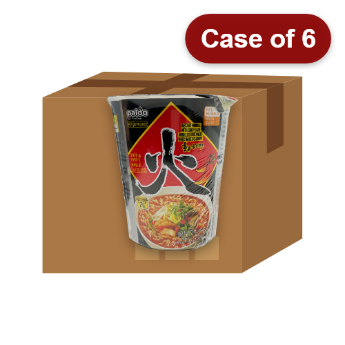 Load image into Gallery viewer, Paldo Hwa Cup Ramyun (Hot & Spicy Flavour)-八道御膳火杯裝麵-65g-INP255-6