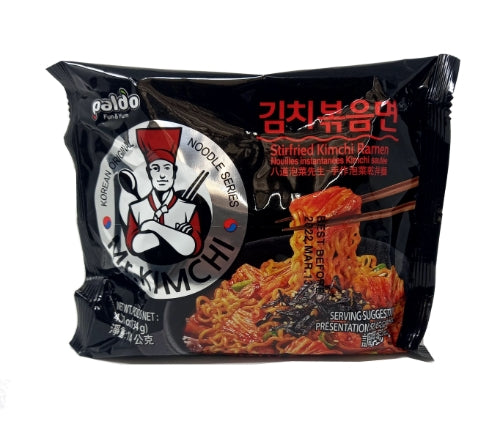 Load image into Gallery viewer, Paldo Mr Kimchi Stir Fried Noodle-八道泡菜先生-手作泡菜乾拌麵-115g-INP115