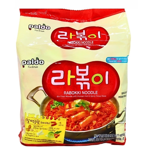 Load image into Gallery viewer, Paldo Rabokki Noodle-八道炒年糕拉麵-4_145g-INP116