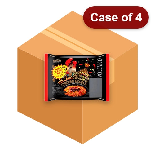 Load image into Gallery viewer, Paldo Volcano Chicken Noodle-八道超辣火雞拌面-4_140g-INP110-4