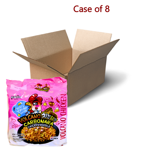 Load image into Gallery viewer, Paldo Volcano Chicken Noodle Carbonara-八道辣味奶油拌麵-4_130g-INP118-8