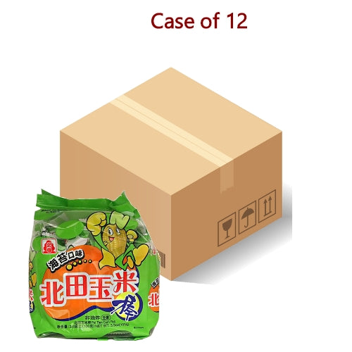 Load image into Gallery viewer, Pei Tien Corn Roll - Japanese Seaweed-北田日式岩燒海苔玉米棒-100g-SNACPT103-12