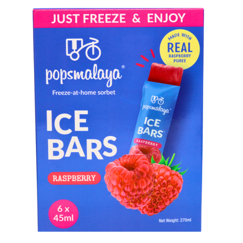 Load image into Gallery viewer, PopMalaya Ice Bars - Raspberry-山莓冰棒-6_45ml-ICEPOP101