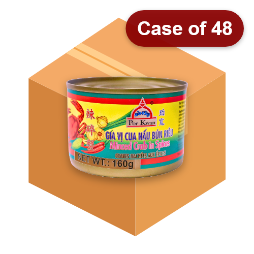 Load image into Gallery viewer, Por Kwan Mince Crab In Spices-珀寬辣碎蟹-160g-SFD302-48