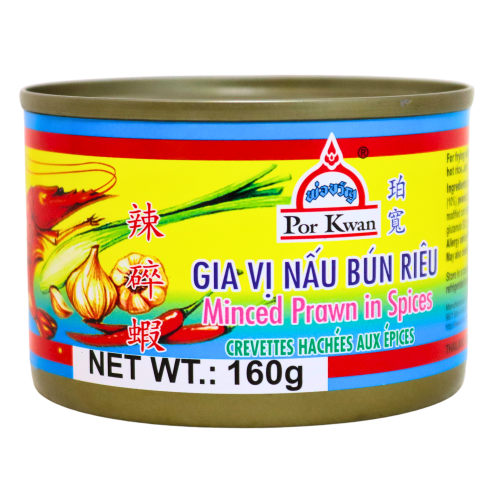 Load image into Gallery viewer, Por Kwan Mince Prawn In Spices-珀寬辣碎蝦-160g-SFD301