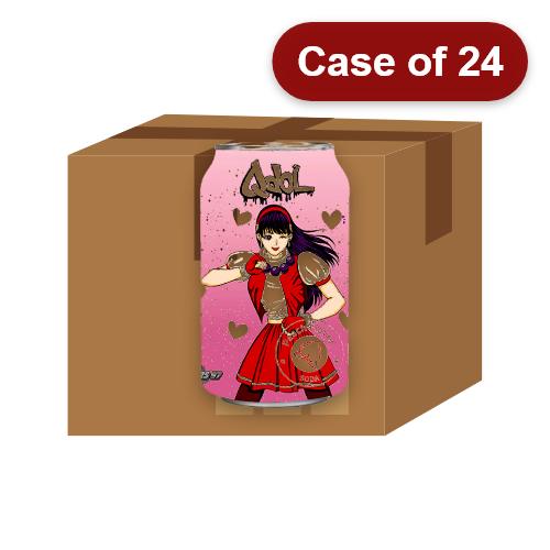 Load image into Gallery viewer, Q Dol King of Fighters '97 Soda - Peach (Athena Asamiya)-Q抖拳皇系列白桃味氣泡水-麻宮雅典娜-330ml-DRIQD202-24